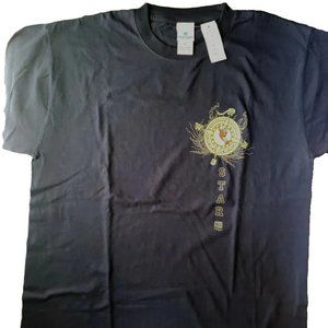 NORWEGIAN CRUISE LINE Star T-SHIRT Navy NWT- SIZE L